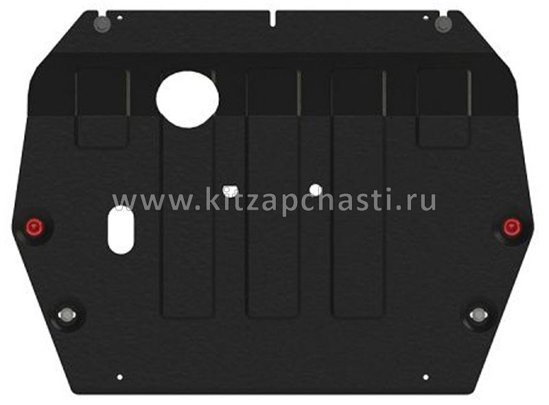 Защита картера и КПП (сталь 2мм + крепеж) "Фирма Sheriff" JAC J7 28.4853